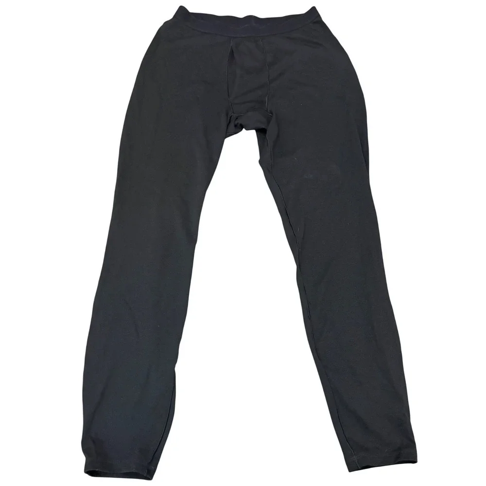 Patagonia Capilene 3 Baselayer Bottoms Mens Large Black Thermal Long John Pants